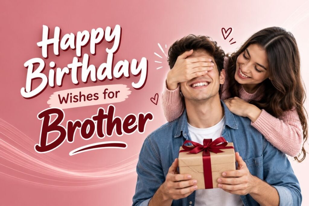 Happy birthday wishes for brother
