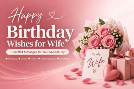 Happy birthday wishes for wife