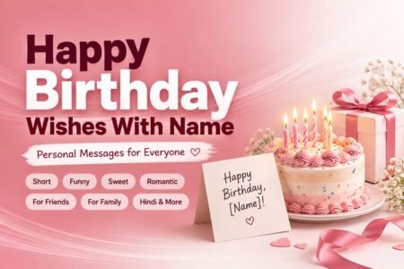 Happy Birthday Wishes With Name Happy Birthday wishes with name featuring personalized birthday messages